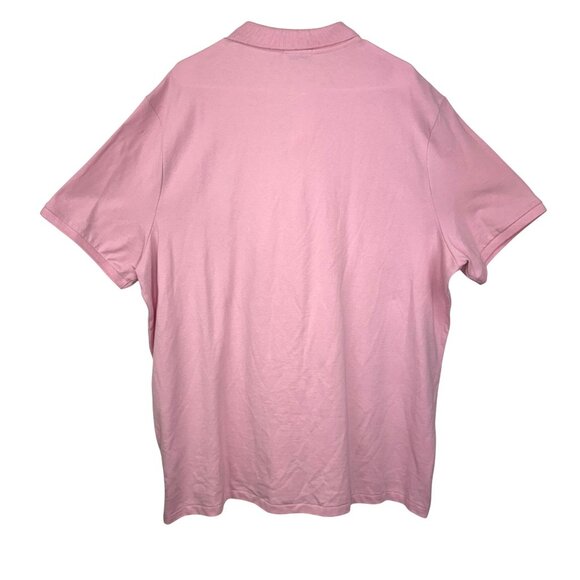 New Polo Ralph Lauren Classic Fit Pink Cotton Polo Shirt Men's Plus size XXL - Picture 3 of 8